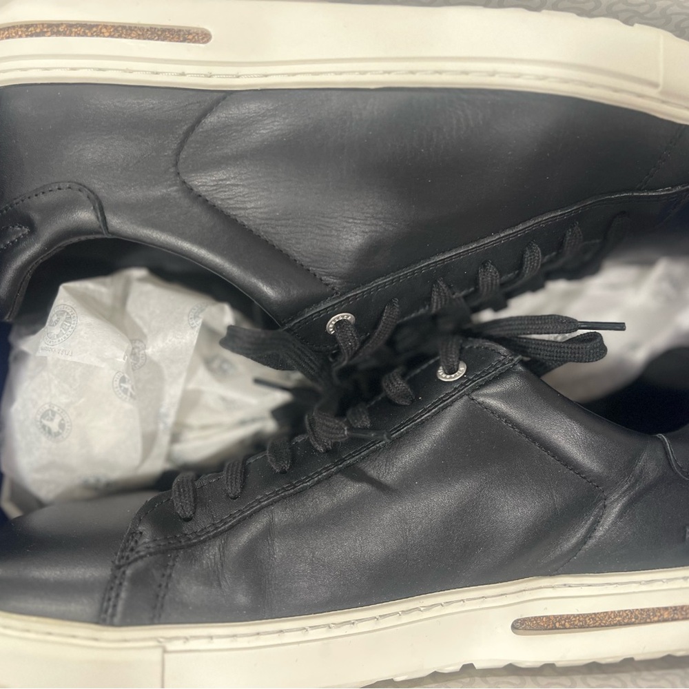 Birkenstock Men's Black Leather Sneakers - Picture 5 of 5